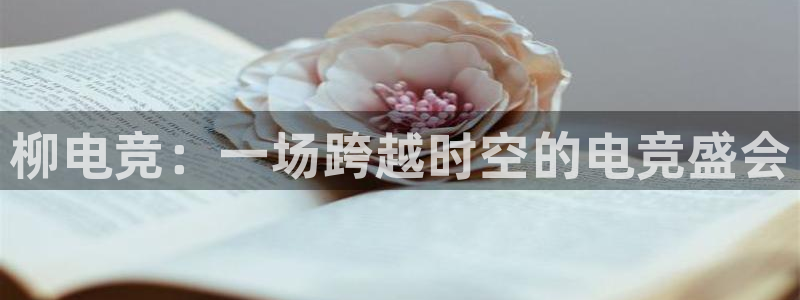 必赢电竞电竞app在哪里下载：柳电竞：一场跨越时空的电竞盛会