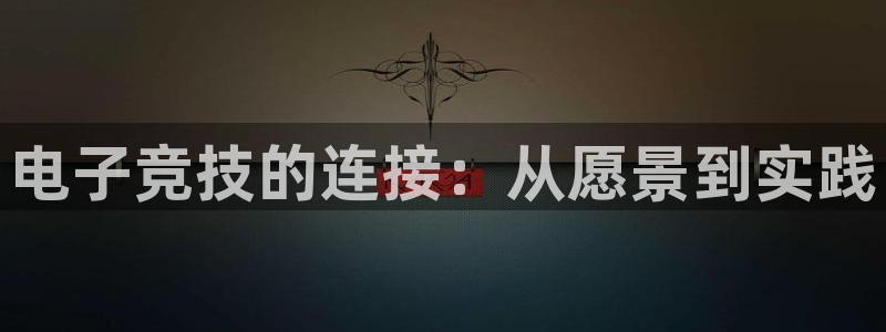 必赢电竞电竞怎么玩：电子竞技的连接：从愿